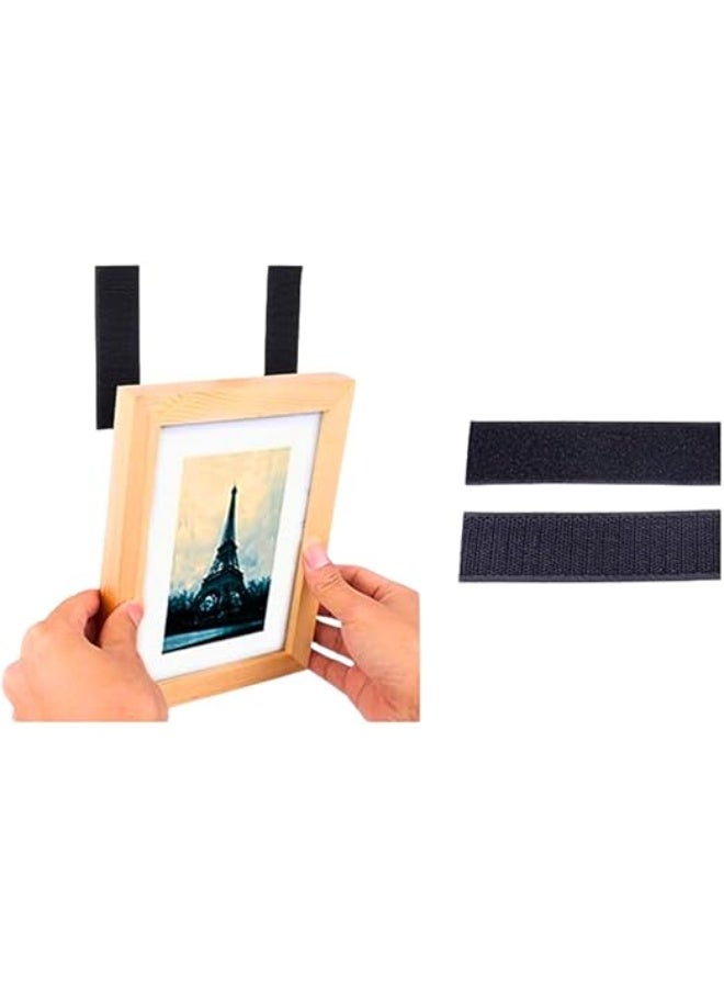 2m reusable hook and loop magic tape with adhesive backing, mounting strip, for home and office use. - Image 1